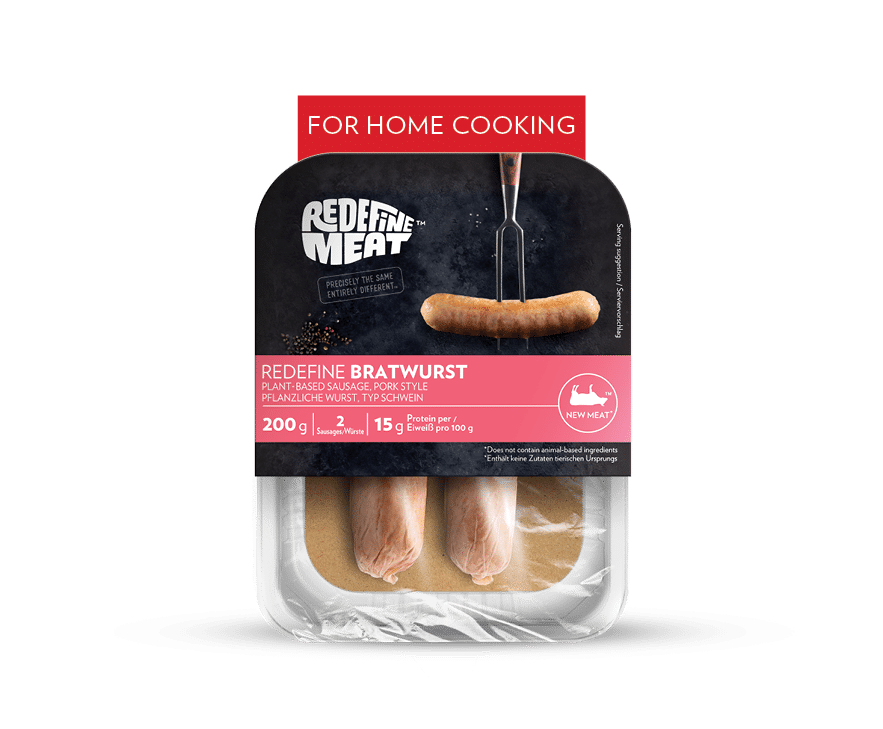 Redefine meat Sausage Bratwurst 200gr