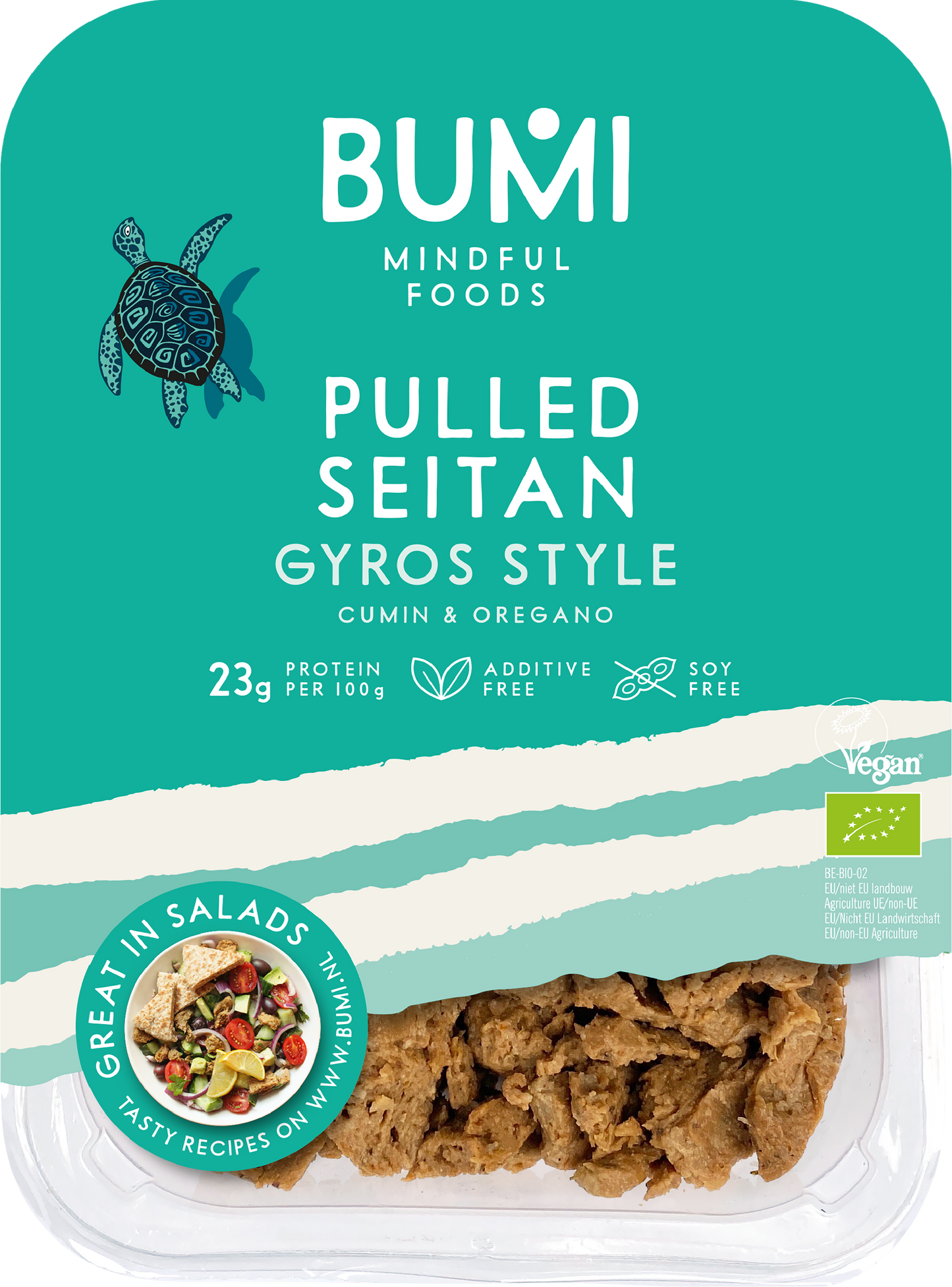 Bumi Pulled Seitan Gyros style 175gr