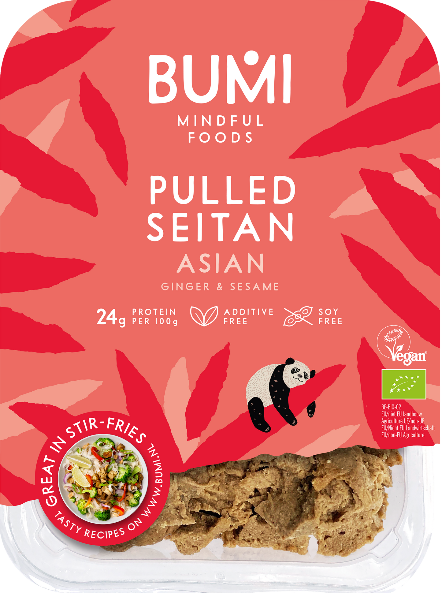 Bumi Pulled Seitan Asian style 175gr