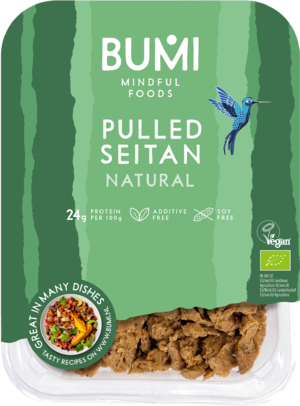 Bumi Pulled Seitan Natural 175gr