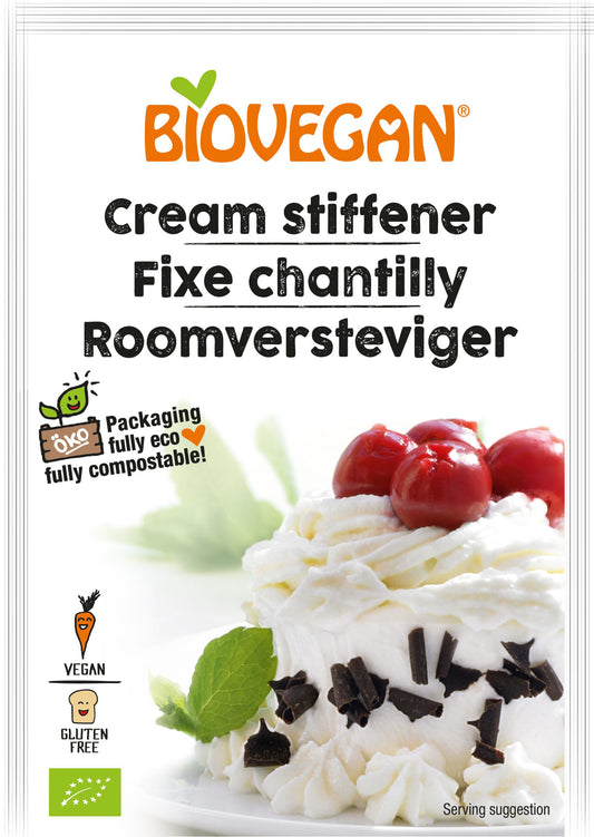 BioVegan Organic Whipping Cream Stiffener 3x 24gr