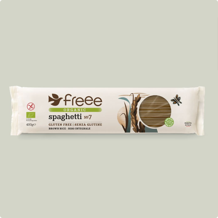 Doves Farm Freee Organic Gluten Free Brown Rice Spaghetti 400g