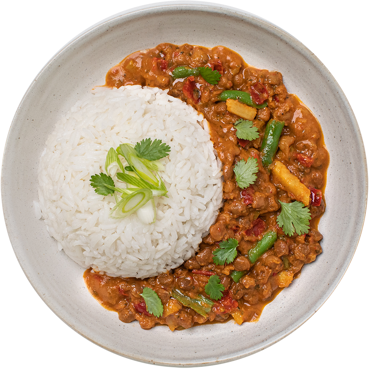 FIID Lentil & Sweet Potato Curry bowl ready to eat 275gr glutenfree