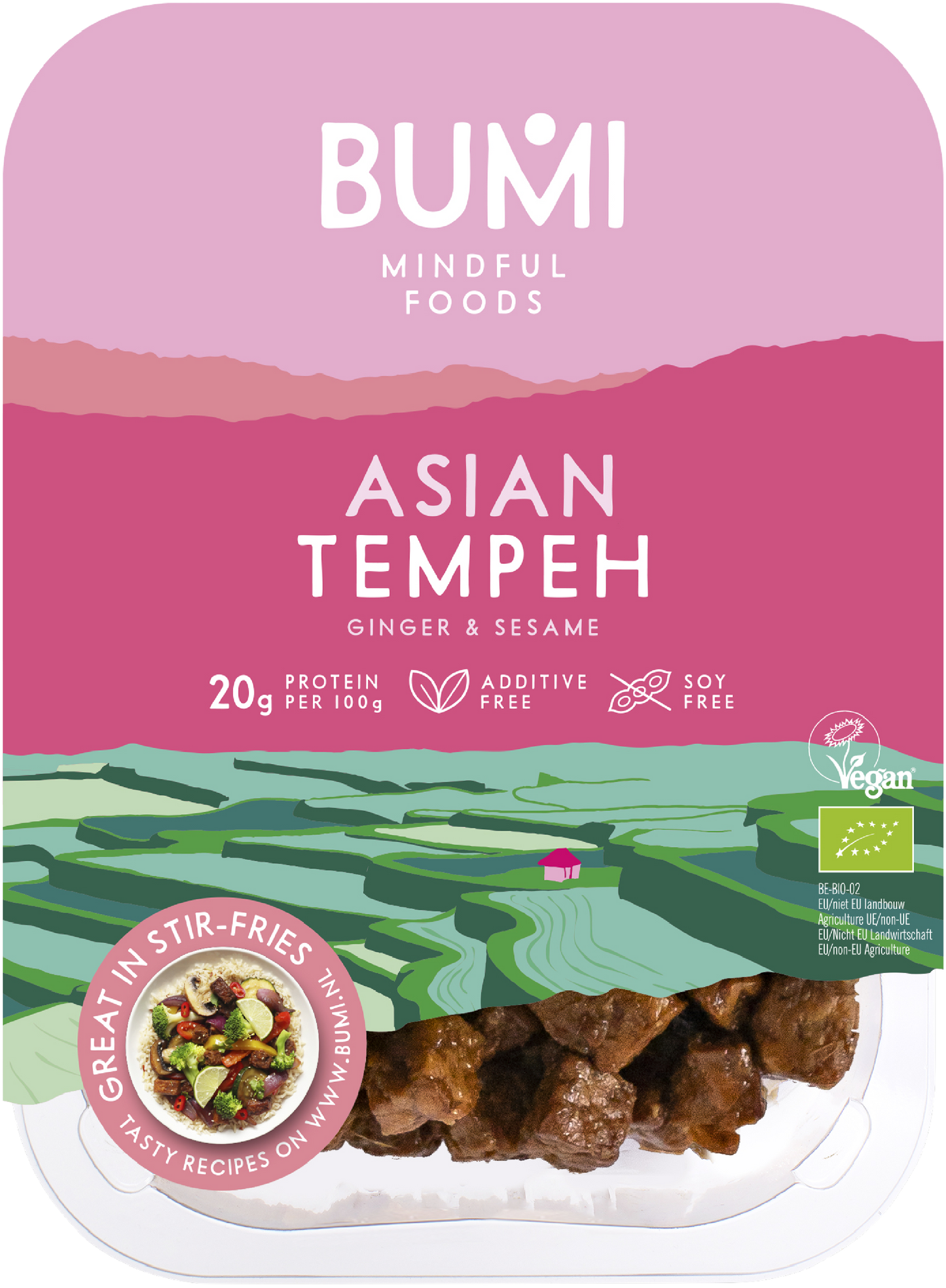 Bumi Tempeh lupine Asian style 175gr