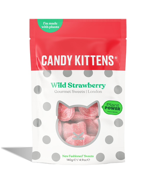 Candy Kittens Wild Strawberry gourmet sweets 140gr