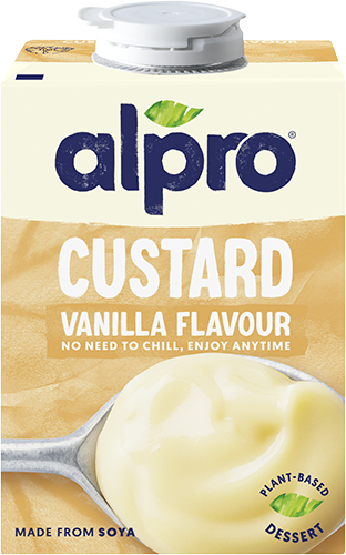 Alpro Dessert Custard Vanilla 525gr glutenfree
