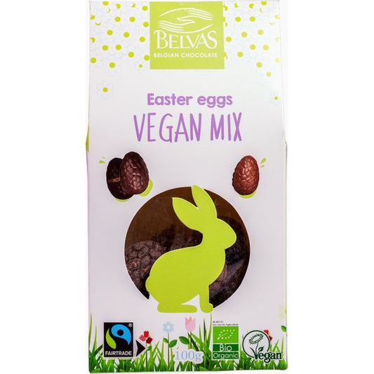 Easter Special - Belvas Organic Chocolate Eggs Praline 100gr