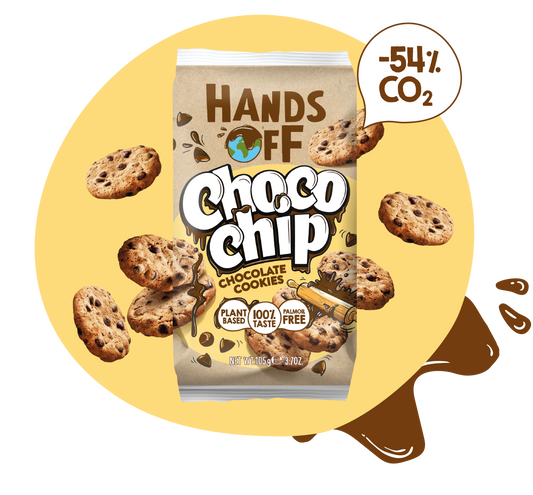 Hands Off Choco Chip Cookies 105gr