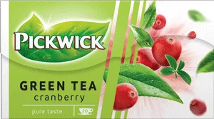 Pickwick Green Tea Cranberry 20x