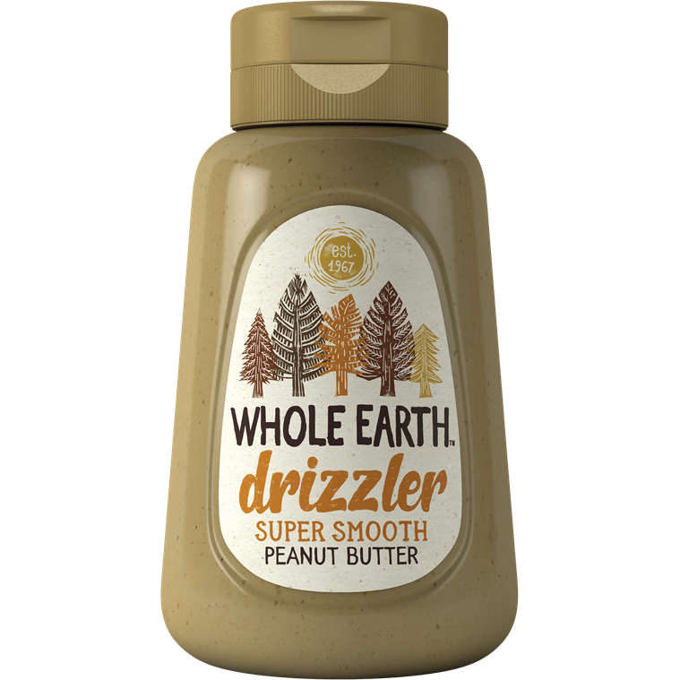 Whole Earth Organic Smooth Peanut Butter Drizzle 320gr