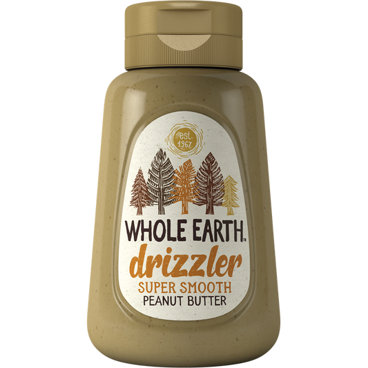 Whole Earth Organic Smooth Peanut Butter Drizzle 320gr