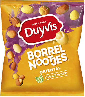 SALE 50%- Duyvis Crispy Coated Curry Peanuts Oriental 275gram (original hkd74, expiry 06-24)