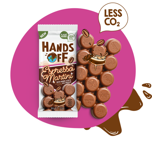 Hands Off Chocolate tablet Espresso Martini 100gr