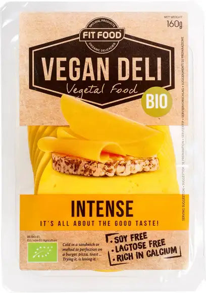 Vegan Deli Organic Cheese Intense Cheddar like 150gr