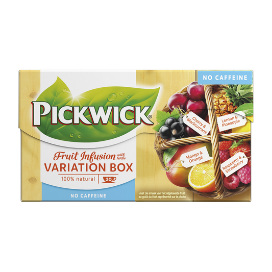 Pickwick Infusion Yellow Fruit tea Caffeine free 20x