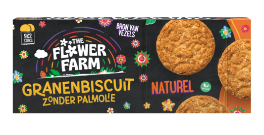 Flower Farm Multigrain cookies without palmoil 250gr