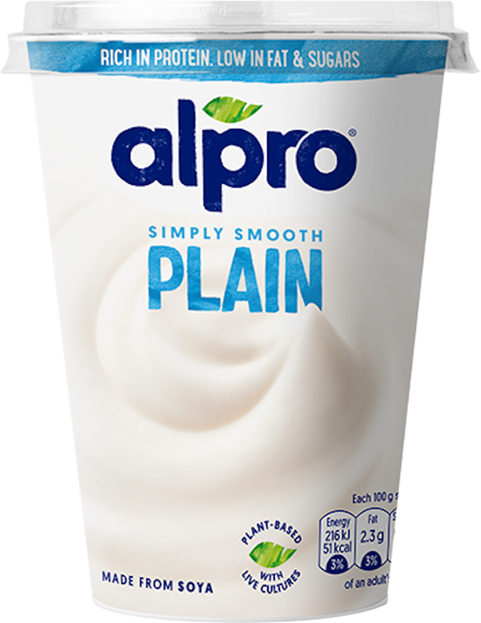 Alpro Yoghurt Natural 500gr glutenfree