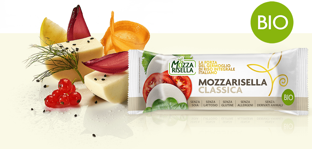 MozzaRisella Organic Mozzarella (sprouted brown rice) 200gr glutenfree