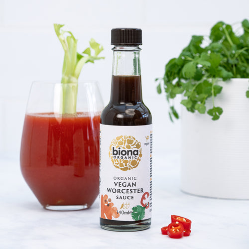 Biona Organic Worchester Sauce 140ml glutenfree