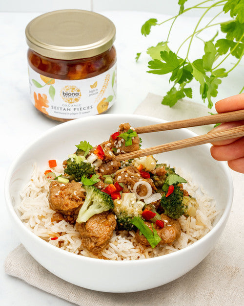 Biona Organic Seitan Ginger & Tamari 350gr