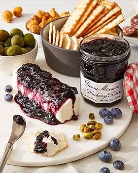 Bonne Maman Wild Blueberry Conserve Fruit Jam spread 370gr glutenfree