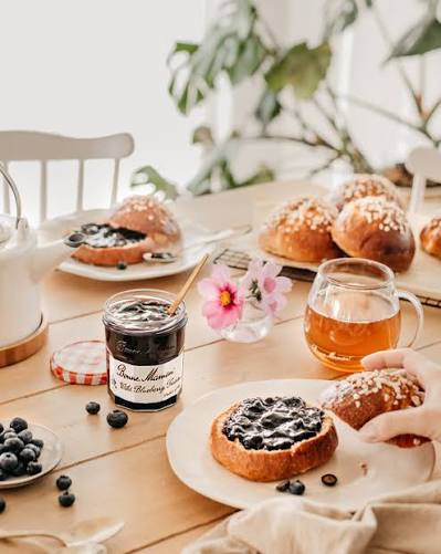 Bonne Maman Wild Blueberry Conserve Fruit Jam spread 370gr glutenfree