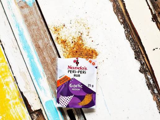 Nando's Garlic Seasoning Rub 25gr glutenfree