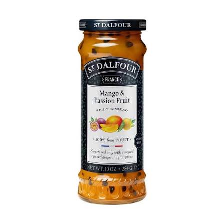 St Dalfour Mango Passionfruit 100% Fruit Spread (no sugar added) 284gr glutenfree