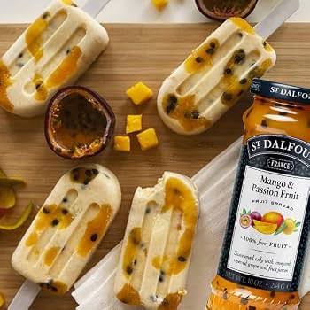 St Dalfour Mango Passionfruit 100% Fruit Spread (no sugar added) 284gr glutenfree