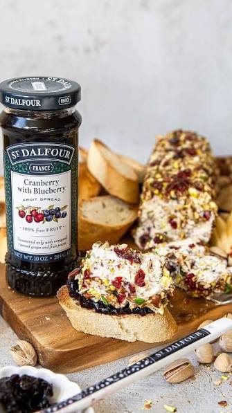 St Dalfour Cranberry Blueberry 100% Fruit Spread (no sugar added) 284gr glutenfree (Copy 2)