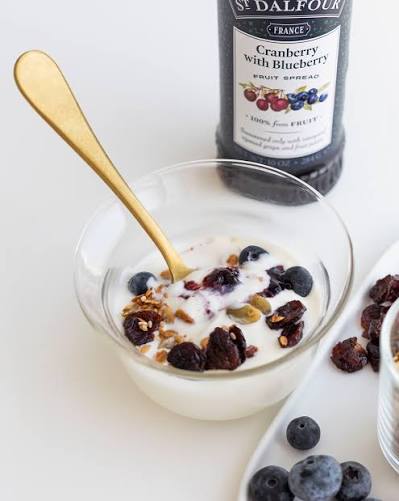 St Dalfour Cranberry Blueberry 100% Fruit Spread (no sugar added) 284gr glutenfree (Copy 2)