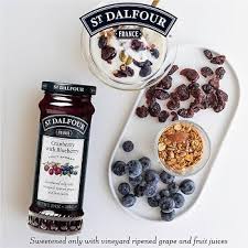 St Dalfour Cranberry Blueberry 100% Fruit Spread (no sugar added) 284gr glutenfree (Copy 2)