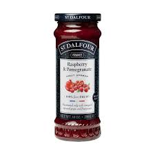 St Dalfour Raspberry Pomegrate 100% Fruit Spread (no sugar added) 284gr glutenfree (Copy)