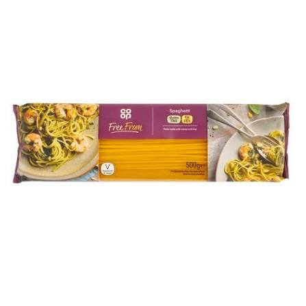 Co Op Spaghetti Gluten Free Maize and Rice 500g
