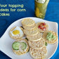 Kallo Organic Corn Wafers  slightly salted 130gr glutenfree