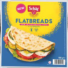 Schar Flatbread 180gr glutenfree