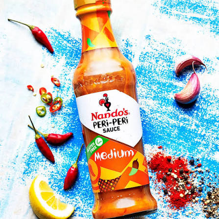 Nando's Peri Peri Medium Sauce 125gr glutenfree