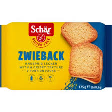 Schar Crackers Zwieback 175gr glutenfree