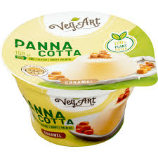 VegArt Panna Cotta Caramel Dessert 150gr glutenfree