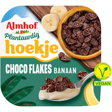 Almhof Chocolate Flakes with Banana Custard Yoghurt 125gr