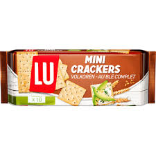 LU Mini Crackers Wholegrain 8packs 250gr