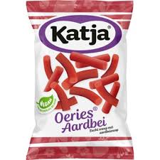 Katja Gummies Strawberry Sticks 250gr