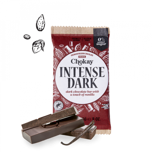 Chokay Chocolate bar Intense Dark 85gr glutenfree