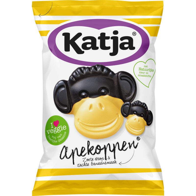 Katja Gummies Monkey Heads 250gr glutenfree