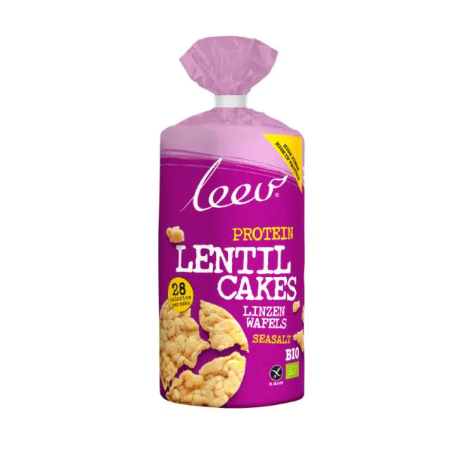 Leev Organic Lentil protein Wafers 100gr glutenfree