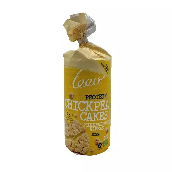 Leev Organic Chickpeas protein Wafers 100gr glutenfree