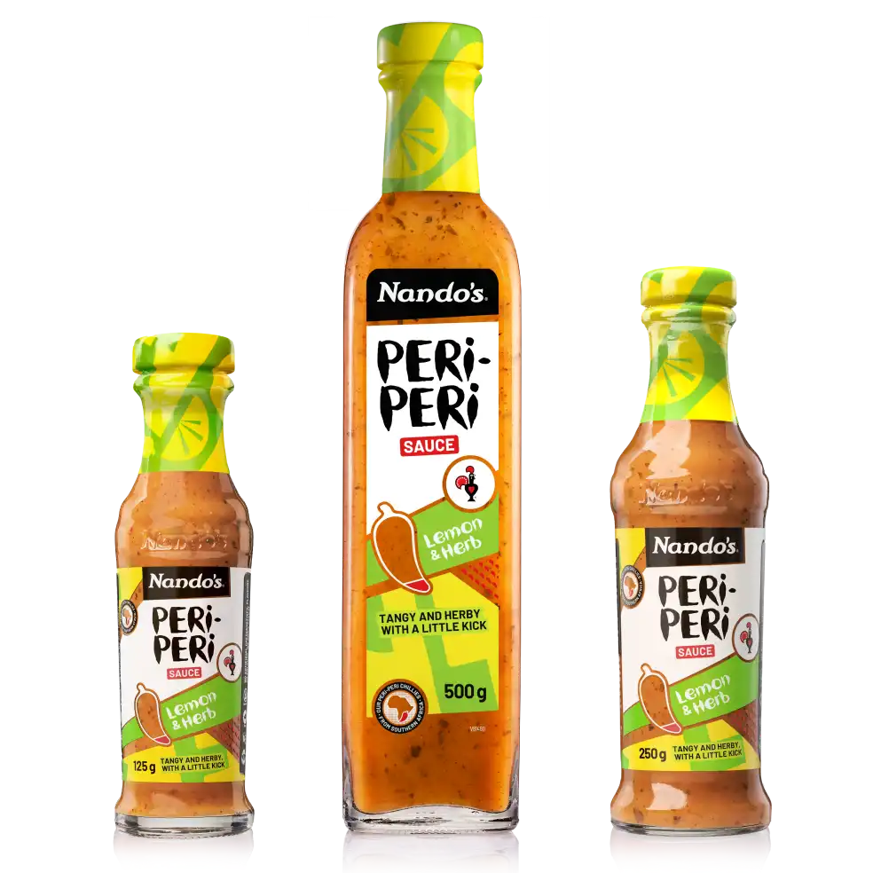 Nando's Peri Peri Lemon Herbs Sauce 125gr glutenfree
