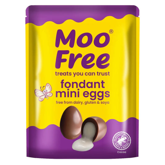 Easter special - Moo Free Fondant Choco Eggs 85gr