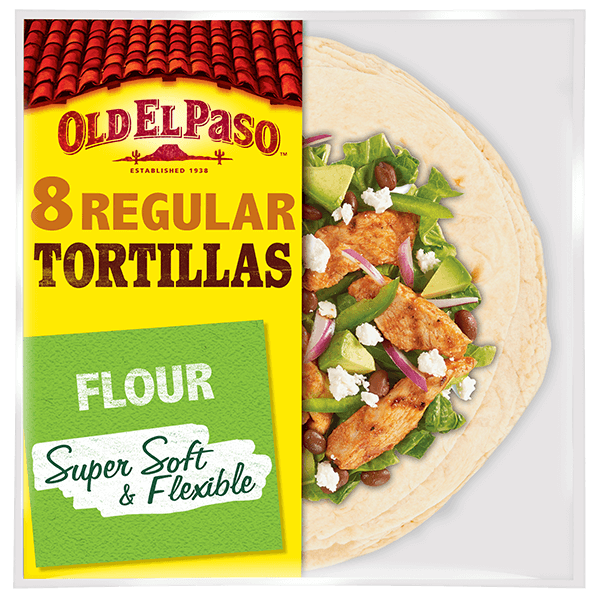 Old El Peso Tortilla wraps (8 pieces) 326gr
