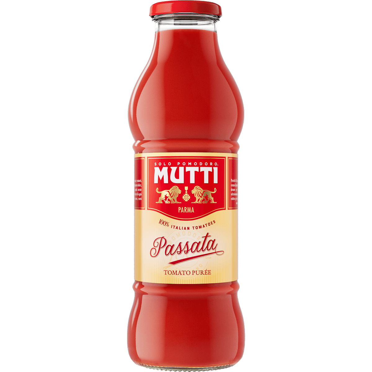 Mutti Tomato puree Passata (100% tomatoes) 400gr glutenfree
